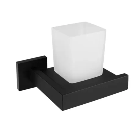 كاسة حمام زجاج اسود 6707