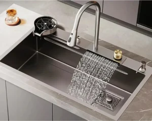 مجلي استيل مقاس 75*46 PB7546SS-1 مع خلاط وديسبنسر ايطالو