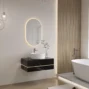 مغسلة بورسلان اسود حوض فوق موديل st-013 ايطالو
