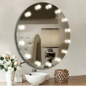 مرايا ليد ديكور80*80 مدور 4مم موديل MDY035