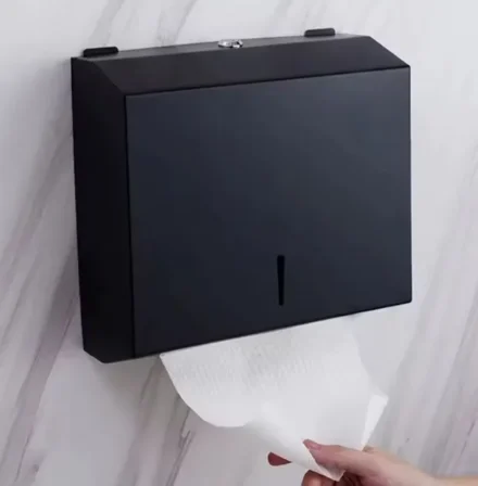 صندوق مناديل اسود  K40