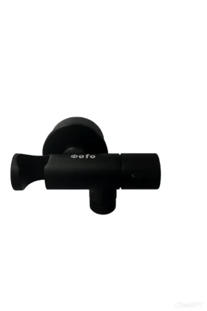 محبس زواية نحاس مع حامل مدور اسود QOTO H055