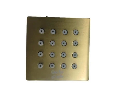 جيت شاور مربع ذهبي موديل MV924