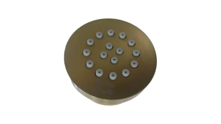 جيت شاور مدور ذهبي  موديل MV923