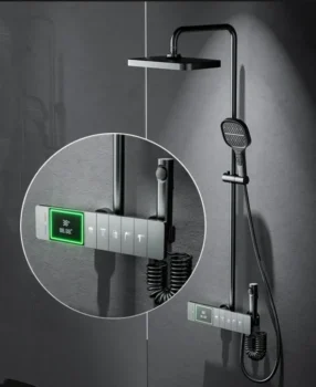 0797 صاعد كامل سمارت نحاس مع شطاف  رمادي موديل 27055NB