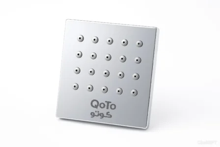 جيت شاورمربع كروم موديل MV924