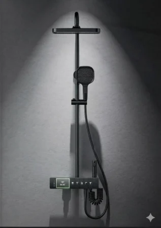 صاعد كامل سمارت نحاس مع شطاف اسود  موديل 27055