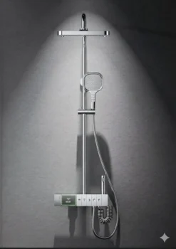 صاعد كامل سمارت نحاس مع شطاف كروم موديل 27055