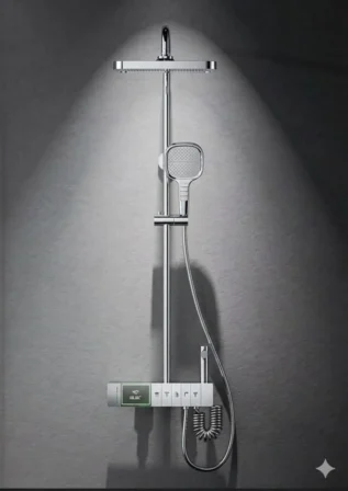 صاعد كامل سمارت نحاس مع شطاف كروم موديل 27055