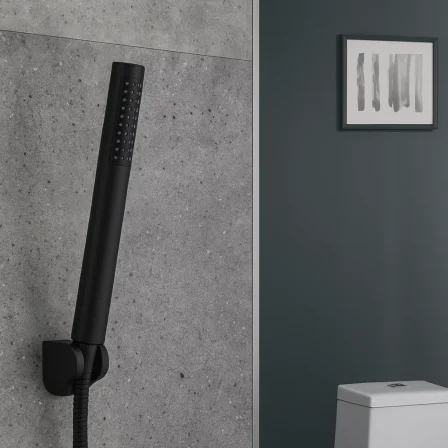 4446 سماعة دش رفيع مدور اسود موديل HS-81B