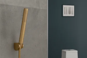 4448 سماعة دش رفيع مدور ذهبي مطفي موديل HS-81MG