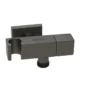 محبس زواية نحاس مع حامل مربع رمادي H057