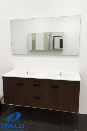 0276 مغسلة خشبية 120سم بني غامق RS-1113-02