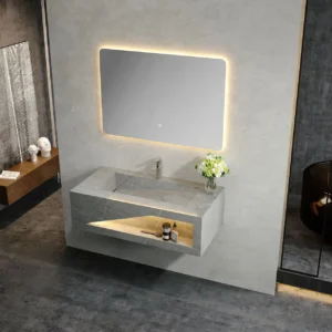 مغسلة بورسلان شلال مقاس متر موديل ST-056