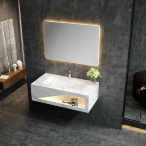 مغسلة بورسلان شلال مقاس متر موديل ST-056