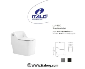 4504 كرسي شفط موديل LJ-120 مربع مقاس 30سم ITALO